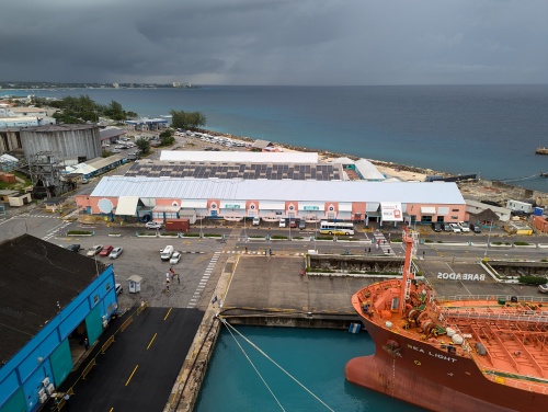 Cruiseport in Bridgetown Barbados